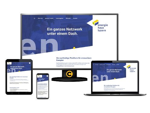 Energiehaus Luzern-Luzern - Neue Webseite ist online.