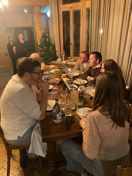 Neujahrsessen der Creanet und Frontal AG