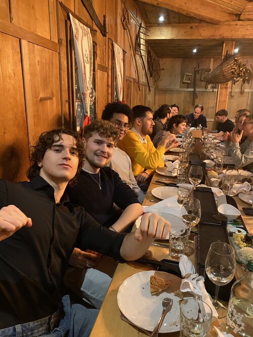 Neujahrsessen der Creanet und Frontal AG