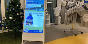 Digitaler Kundenstopper